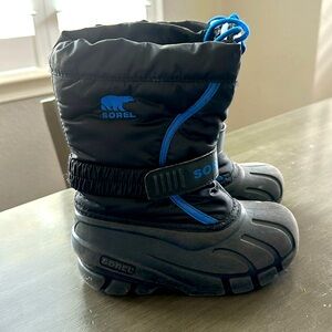 Sorel kids boots size 12 winter, snow and rain